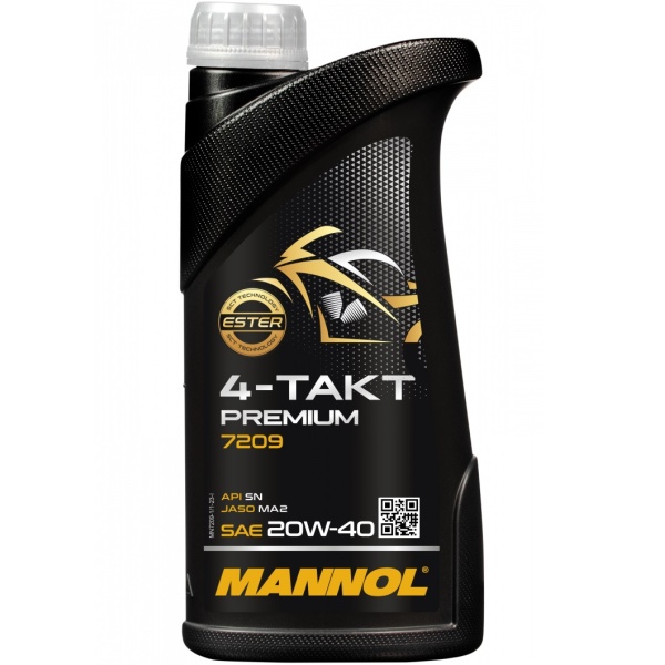 Ulei Motor Mannol 4T 4-Takt Motorbike Premium 20W-40 1L MN7812-1ME